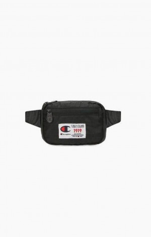 Champion 1919 Logo Belt Bag Férfi Táskák Fekete | 3076-MABYE