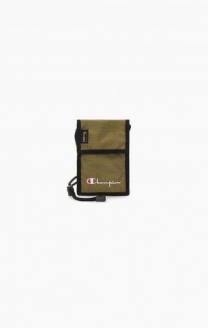 Champion Adjustable Chord Pántos Shoulder Bag Férfi Táskák Olivazöld Zöld | 5178-AVXTI