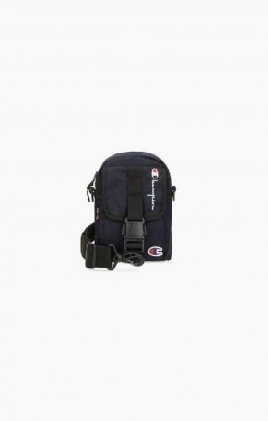 Champion Csatos Front Adjustable Pántos Crossbody Bag Női Táskák Sötétkék | 1798-UJXYR