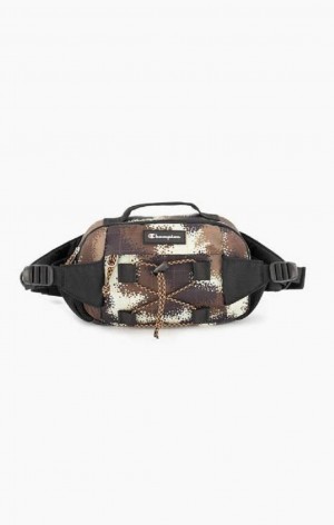 Champion Digitális Camo Print Explorer Belt Bag Férfi Táskák Zöld | 2913-MJZFR