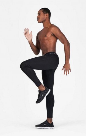 Champion Quick Dry Compression Torna Leggings Férfi Jogger Nadrág Fekete | 7498-JKPTA