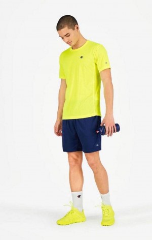 Champion Reflective C Logo Quick Dry Torna Shorts Férfi Rövidnadrág Kék | 5972-WTXRV