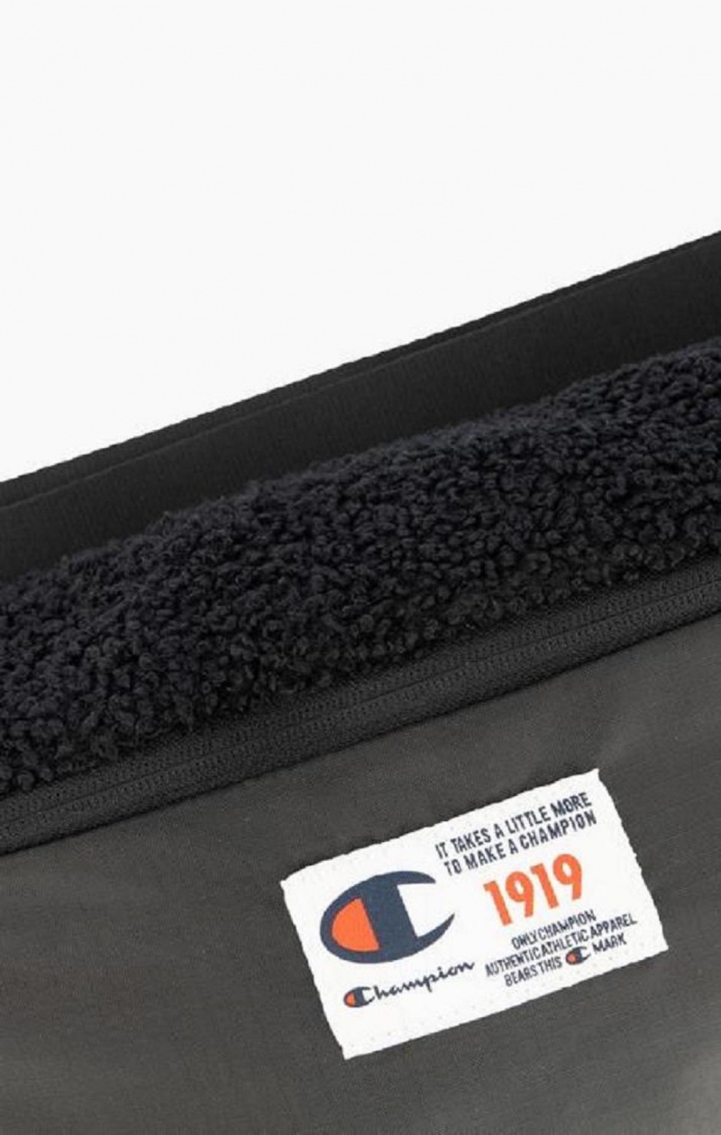 Champion 1919 Logo Belt Bag Férfi Táskák Fekete | 0597-OXFQB