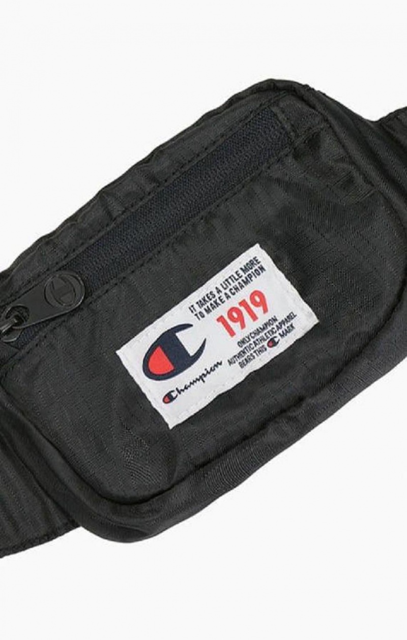 Champion 1919 Logo Belt Bag Férfi Táskák Fekete | 3076-MABYE