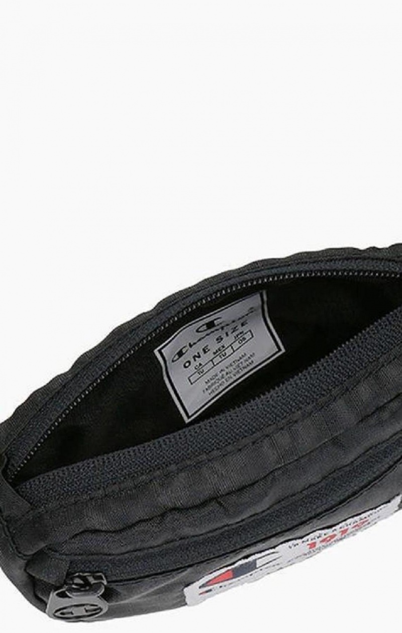 Champion 1919 Logo Belt Bag Férfi Táskák Fekete | 3076-MABYE