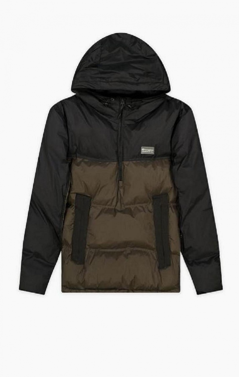 Champion 1919 Párnázott Jacket Férfi Kabát Fekete | 9407-JHYBZ