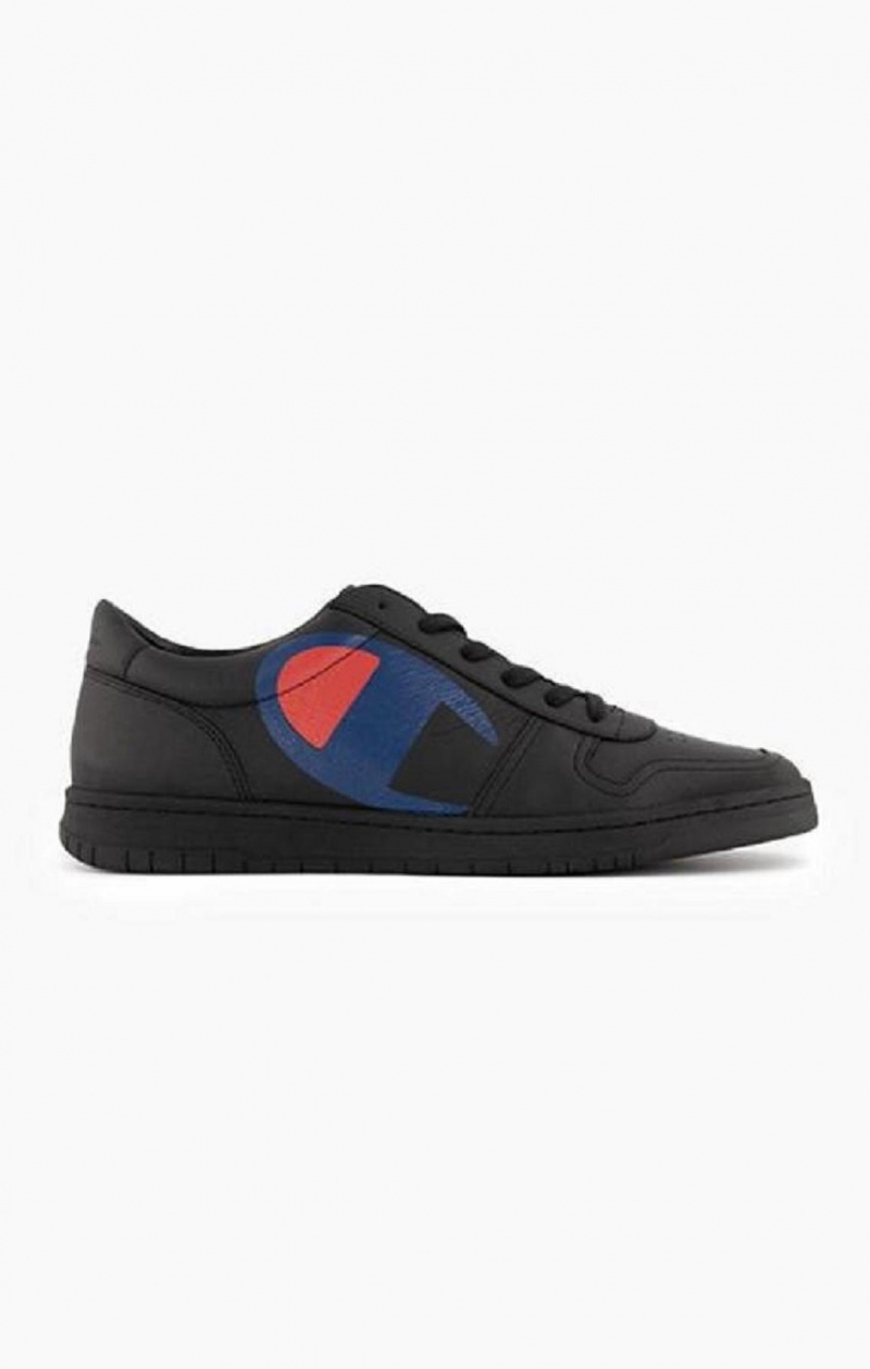 Champion 919 Roch Low Trainers Férfi Edzőcipő Fekete | 9380-NHATO