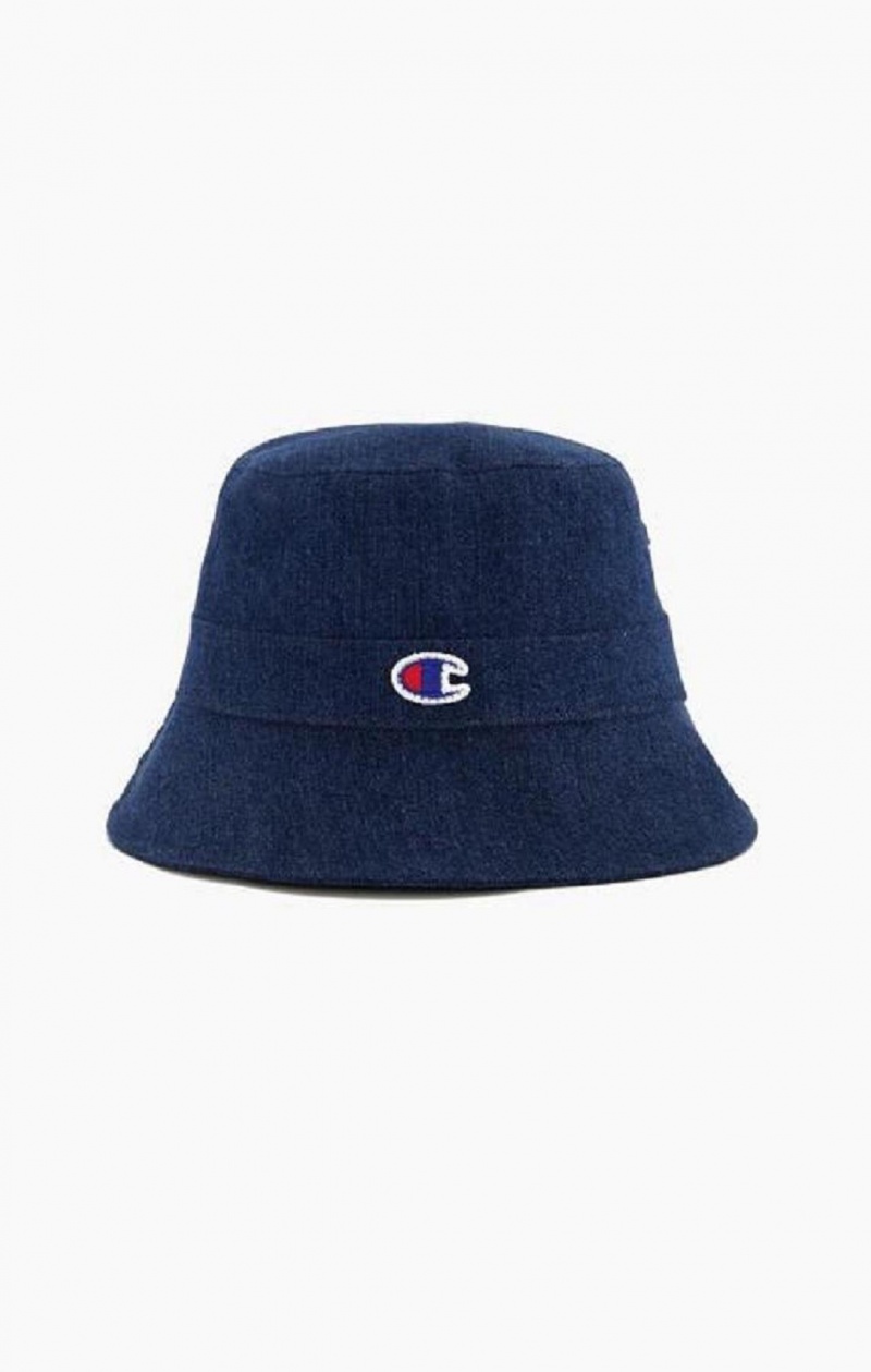 Champion C Logo Patch Bucket Hat Női Kalap Türkiz Kék | 6241-ZESHC