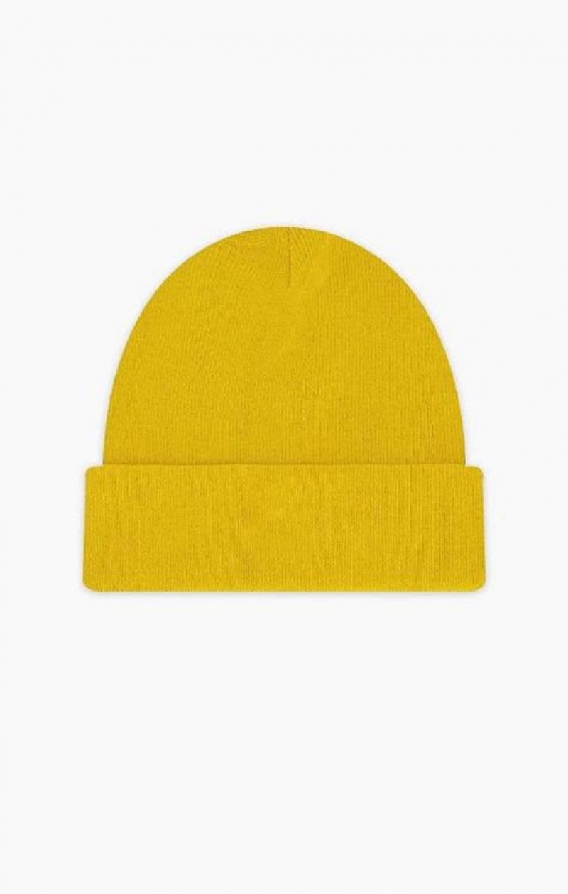 Champion C Logo Recycled Yarn Beanie Hat Férfi Kalap Arany | 8591-WDMTI