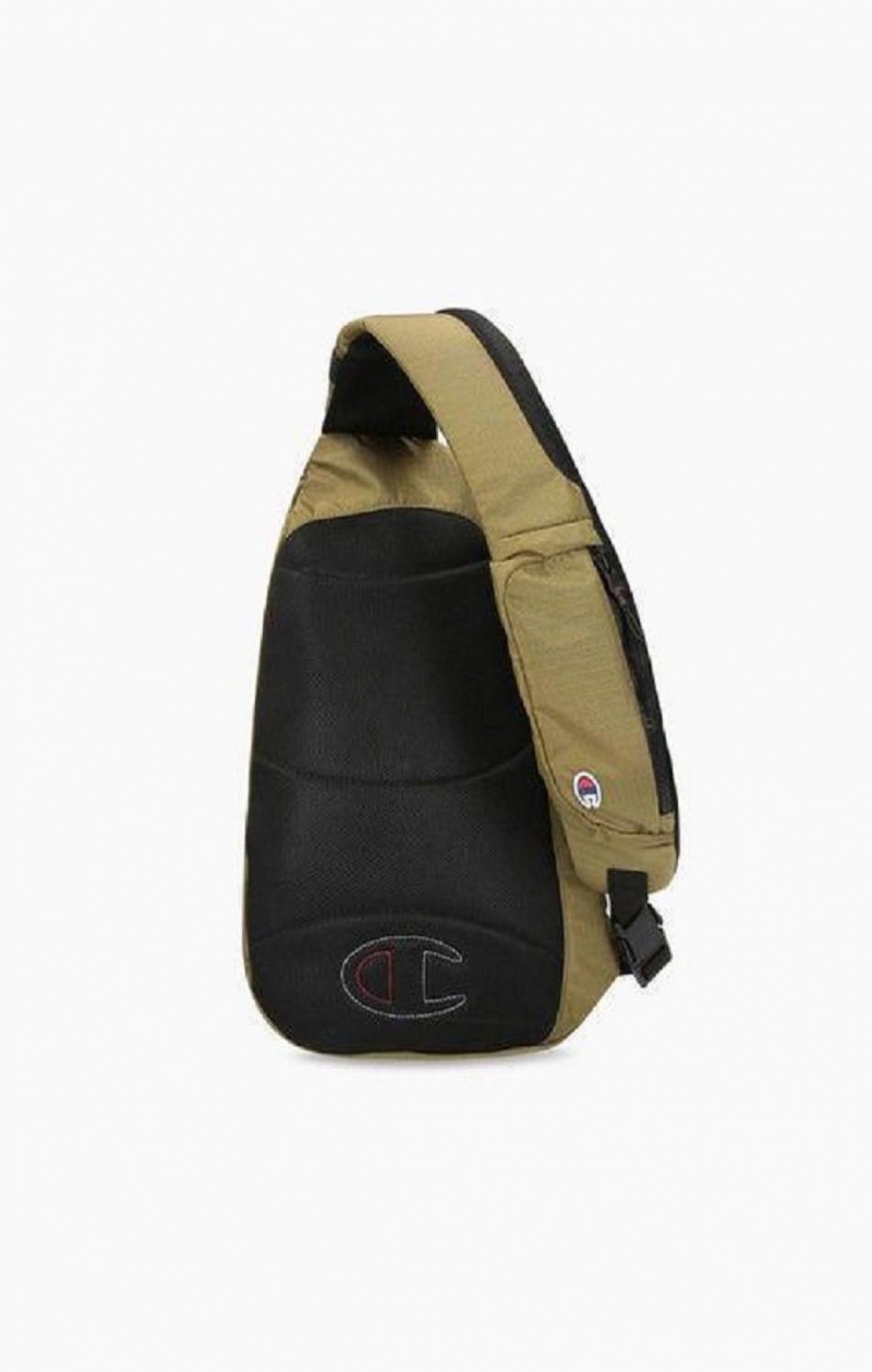 Champion Csatos Front Sling Backpack Női Táskák Olivazöld Zöld | 4586-NZSQV