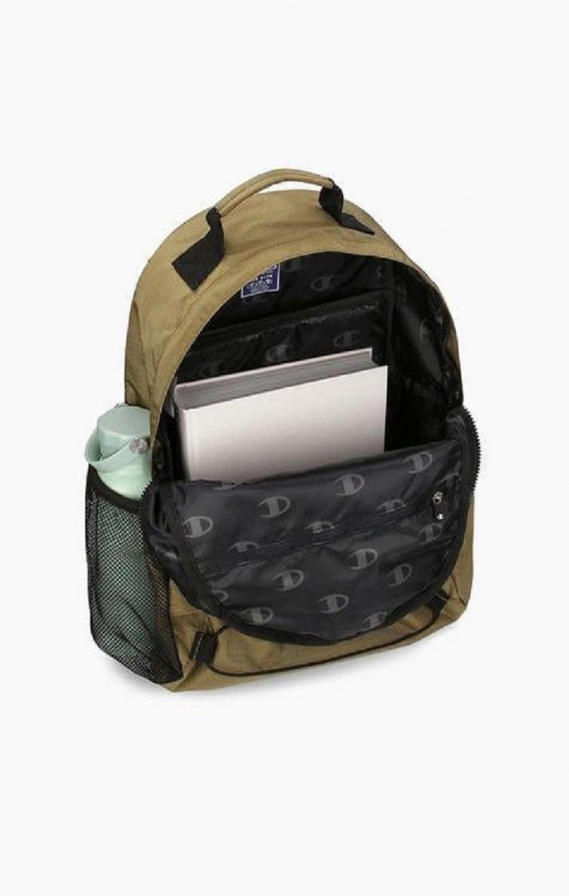 Champion Csipke-Up Csatos Front Backpack Női Táskák Olivazöld Zöld | 0927-OHXTC