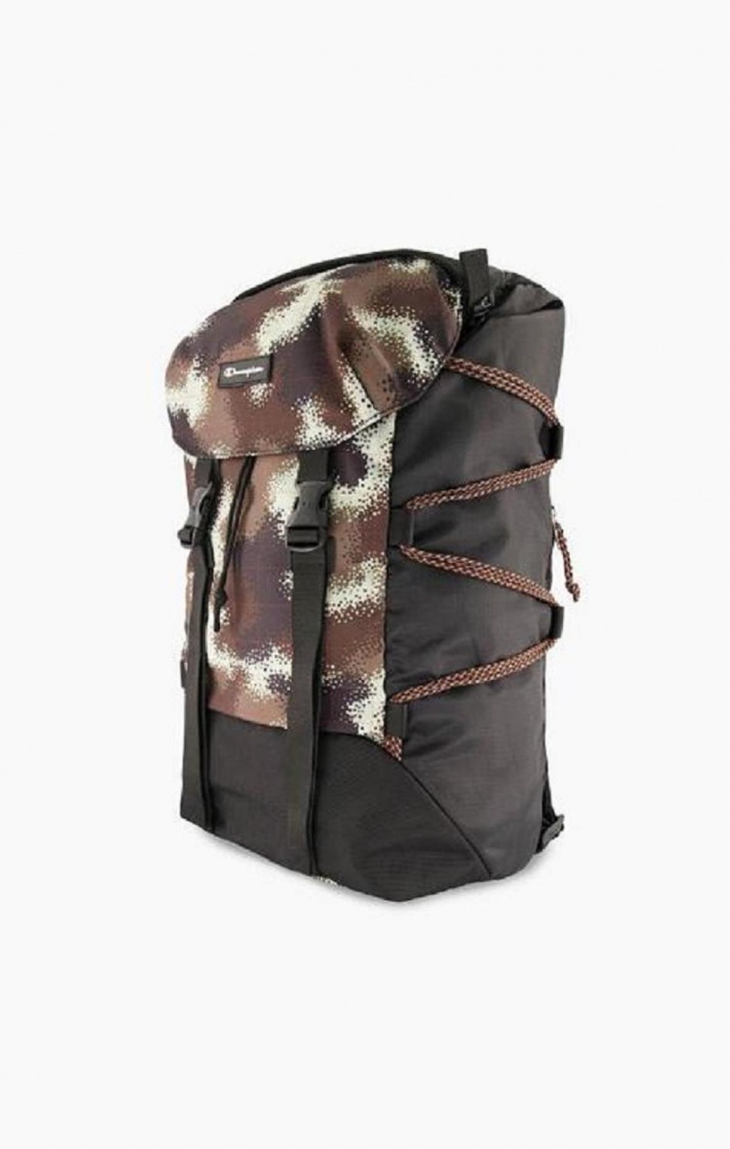 Champion Digitális Camo Print Explorer Backpack Férfi Táskák Zöld | 3219-UJXCW