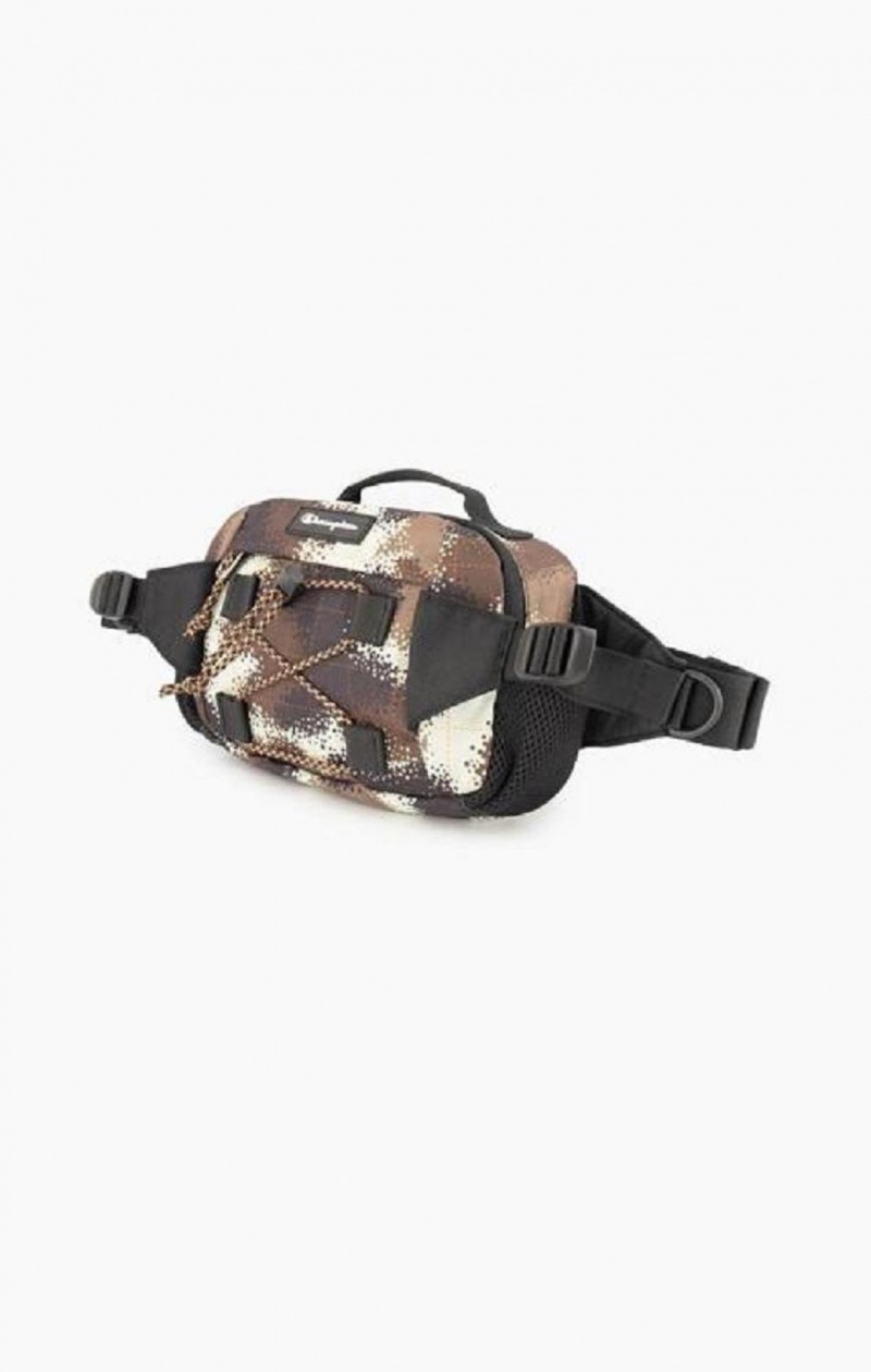 Champion Digitális Camo Print Explorer Belt Bag Férfi Táskák Zöld | 2913-MJZFR