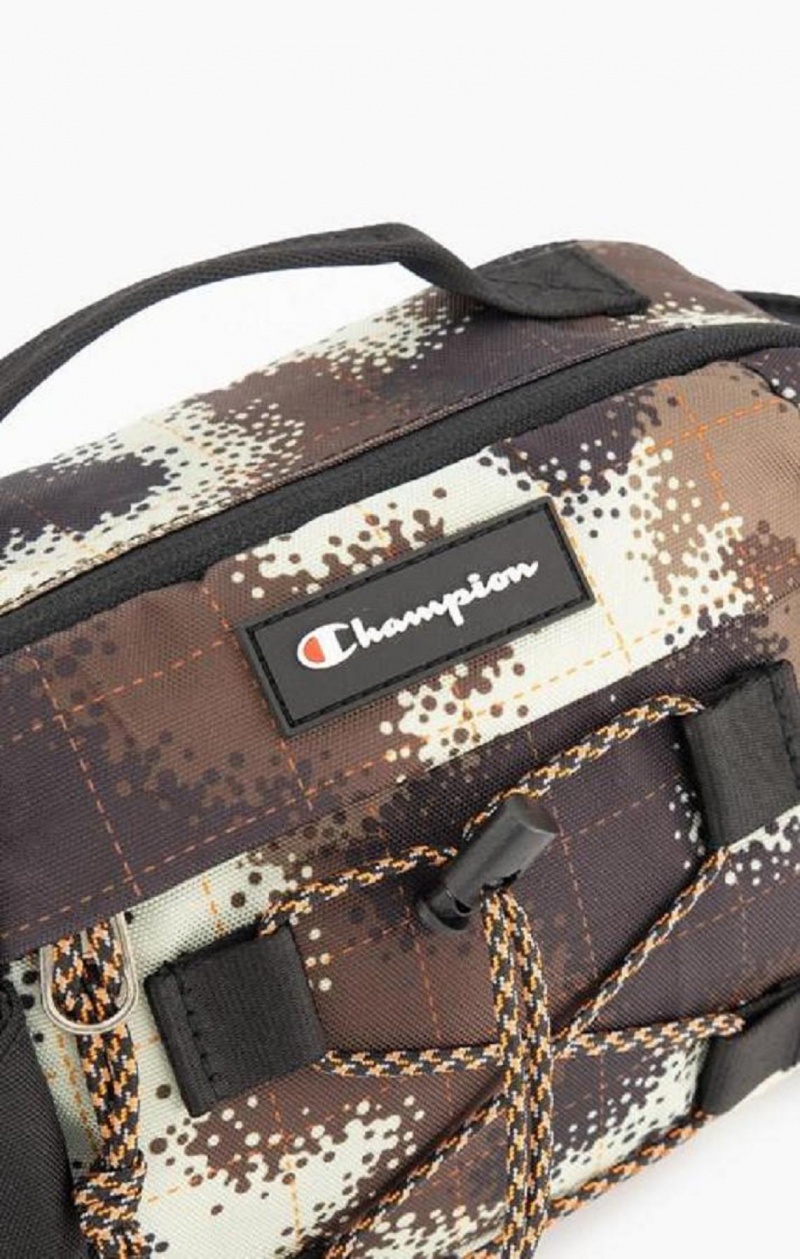 Champion Digitális Camo Print Explorer Belt Bag Férfi Táskák Zöld | 2913-MJZFR