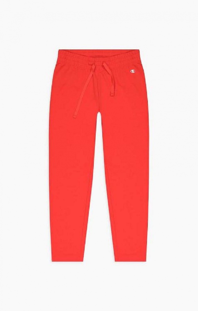 Champion Egyenes Leg Pálya Pants Női Jogger Nadrág Piros | 4301-JKGRA