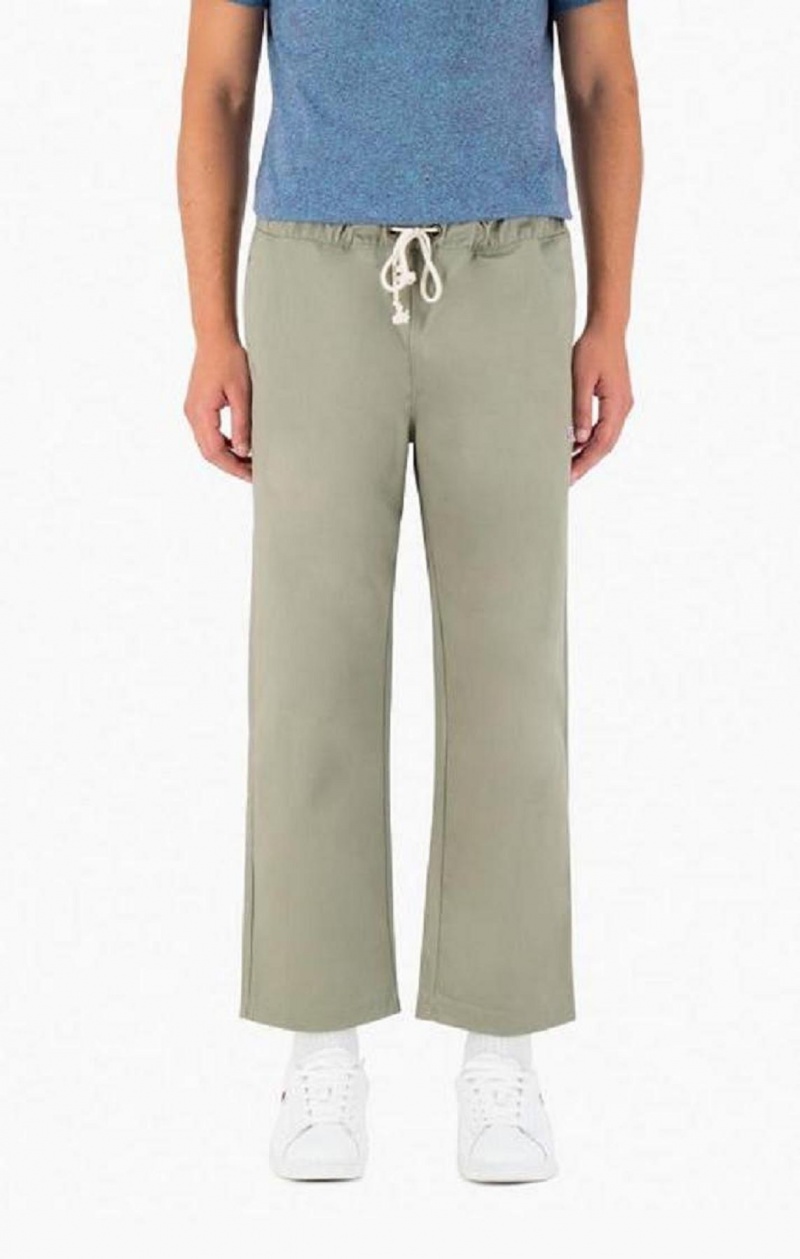 Champion Egyenes Leg Woven Trousers Férfi Jogger Nadrág Bézs | 3940-QLNGO