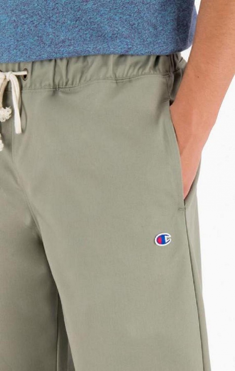 Champion Egyenes Leg Woven Trousers Férfi Jogger Nadrág Bézs | 3940-QLNGO