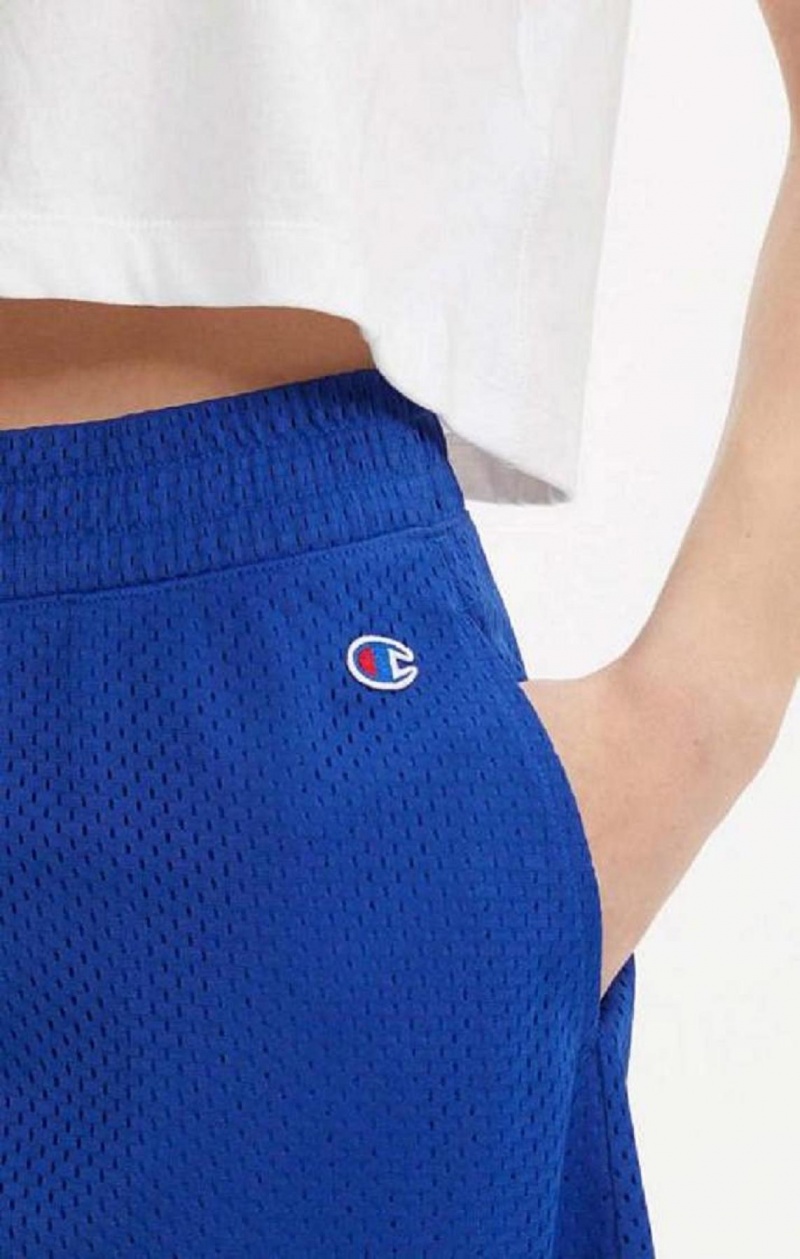 Champion Mesh Tenisz Mini Skirt Női Szoknya Kék | 1740-KIFWG