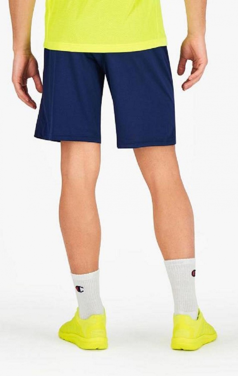 Champion Reflective C Logo Quick Dry Torna Shorts Férfi Rövidnadrág Kék | 5972-WTXRV