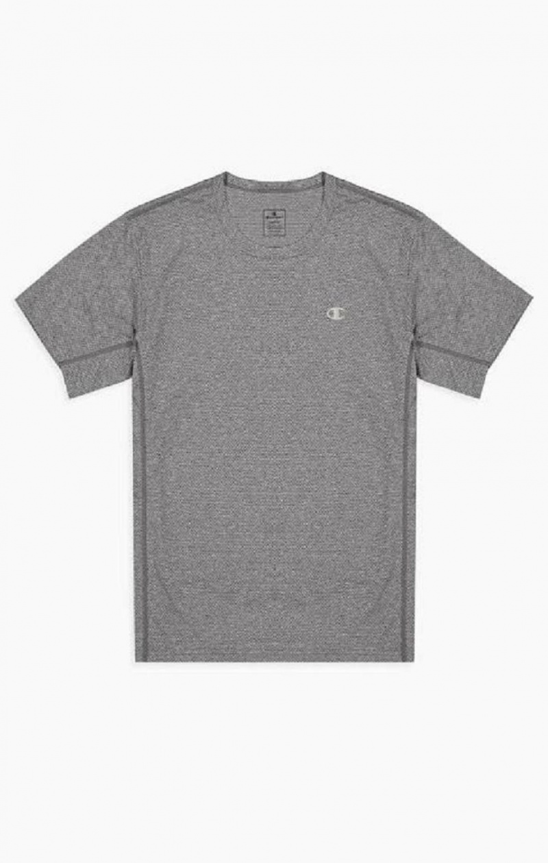 Champion Reflective C Quick Dry Torna T-Shirt Férfi Póló Világos Szürke | 9374-LACSU