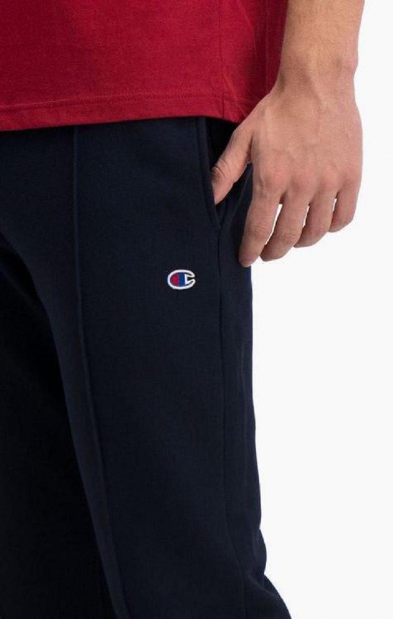 Champion Reverse Weave Cuffed Joggers Férfi Jogger Nadrág Sötéttürkiz | 9124-IRJZP