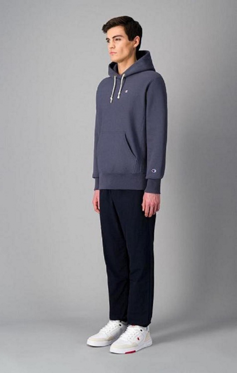 Champion Reverse Weave Hoodie Férfi Kapucnis Pulóver Türkiz | 0568-OWUCA