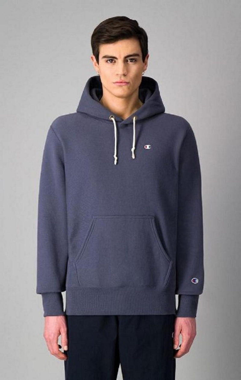 Champion Reverse Weave Hoodie Férfi Kapucnis Pulóver Türkiz | 0568-OWUCA