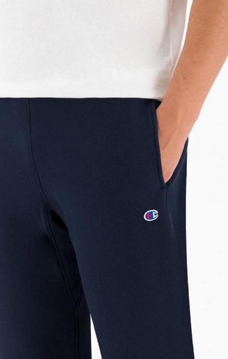 Champion Reverse Weave Joggers Férfi Jogger Nadrág Sötétkék | 0568-MWAGU