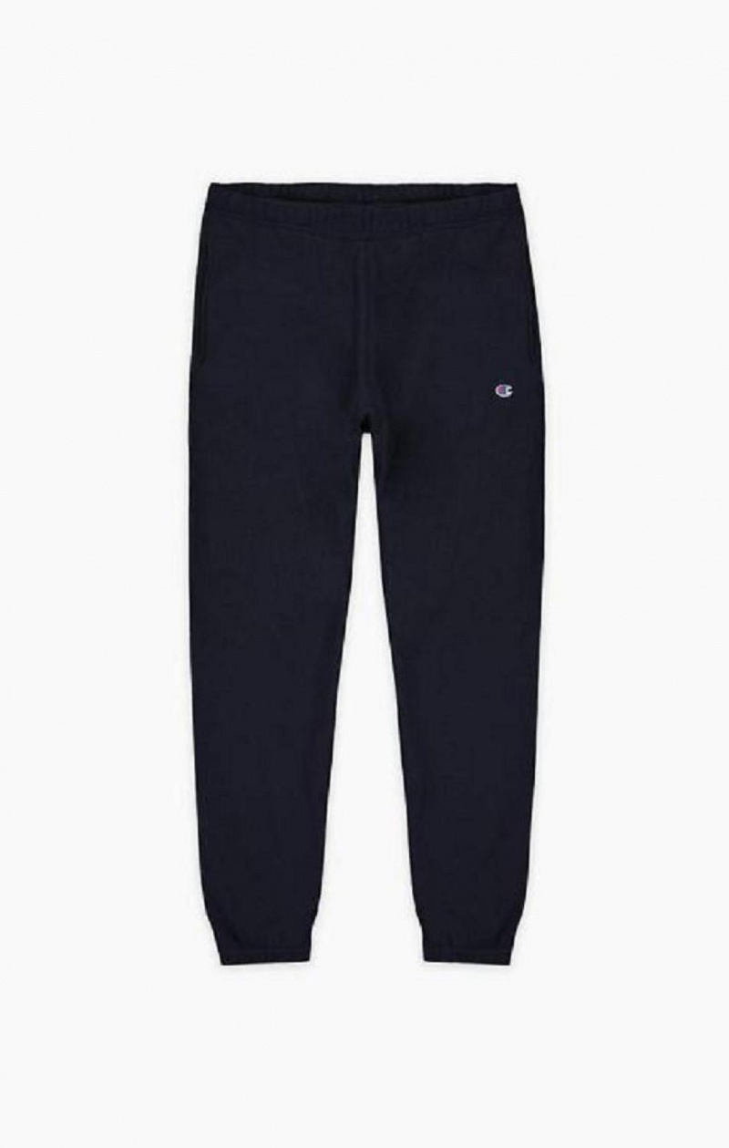 Champion Reverse Weave Joggers Férfi Jogger Nadrág Sötétkék | 0568-MWAGU