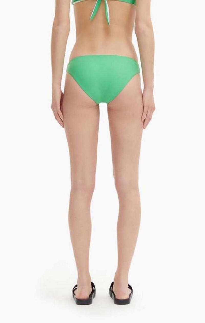 Champion Reversible 'C' Logo Patch Bikini Bottoms Női Fürdőruha Zöld | 4816-ZEDGW