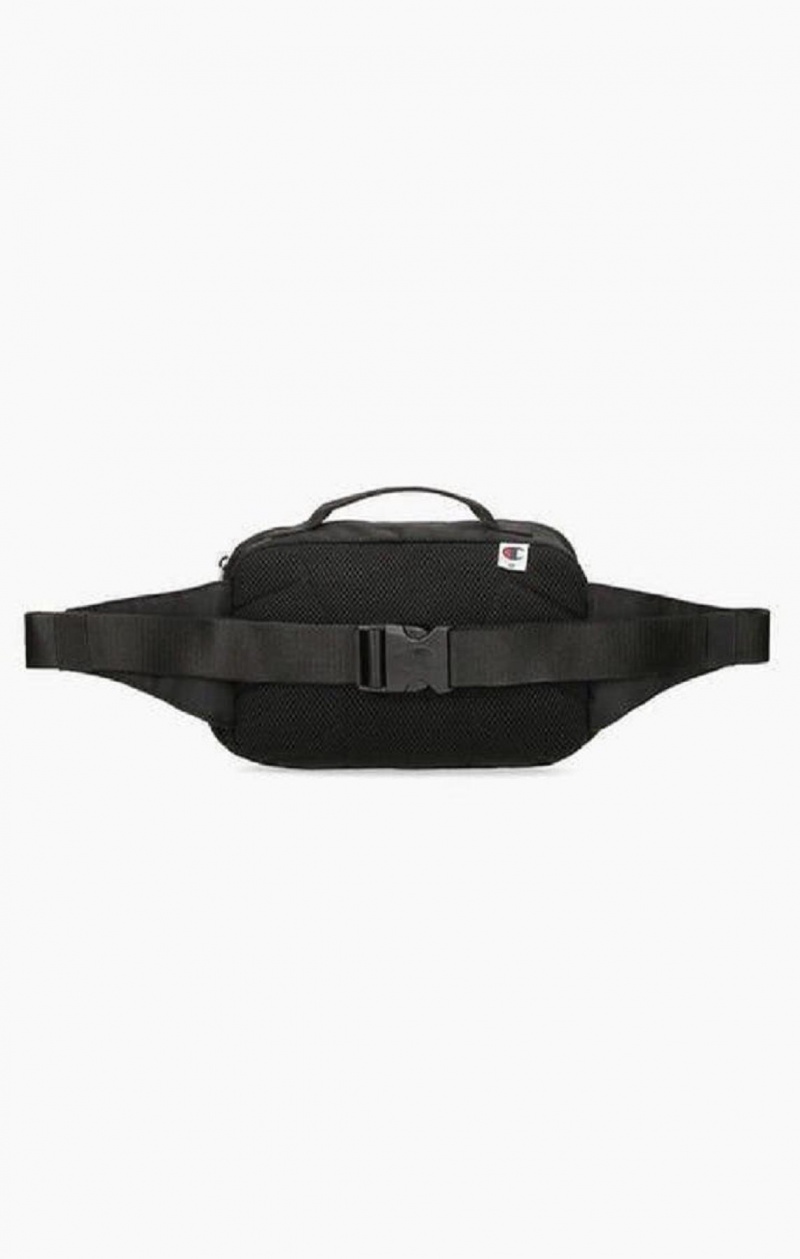 Champion Satin C Logo Patch Utility Belt Bag Férfi Táskák Fekete | 8435-WFPRJ