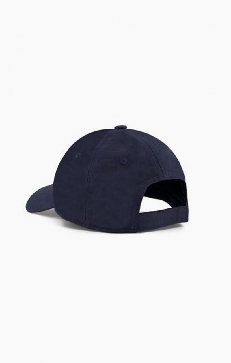 Champion Script Logo Woven Baseball Cap Férfi Kalap Fekete | 7069-LHQMV