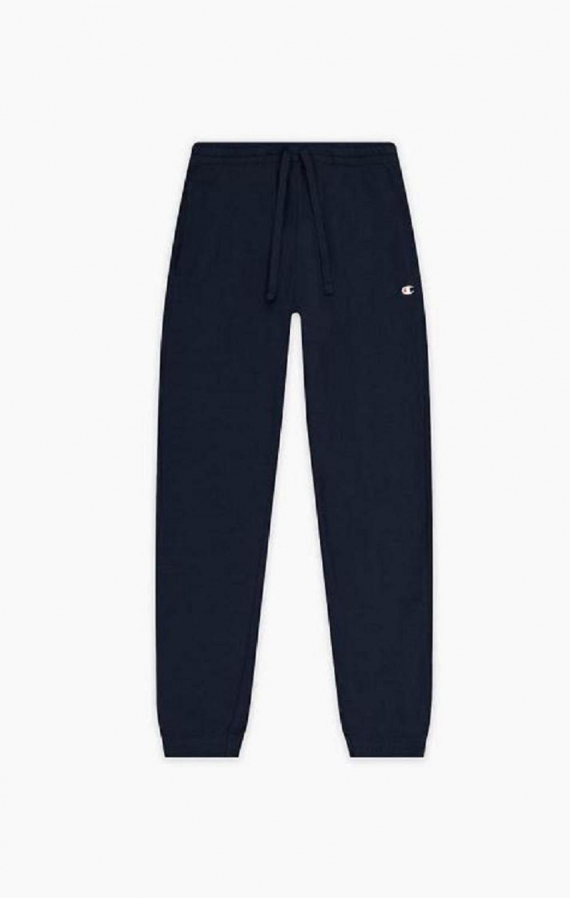 Champion Stretch Pamut Terry Joggers Női Jogger Nadrág Sötétkék | 3501-OILNA