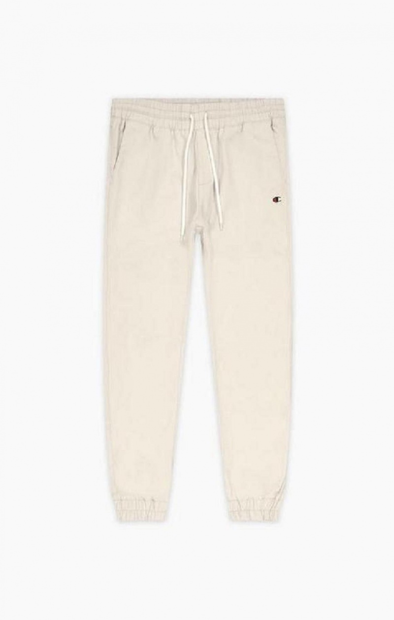 Champion Stretch Pamut Twill Cuffed Trousers Férfi Jogger Nadrág Barna | 4268-CGNTB