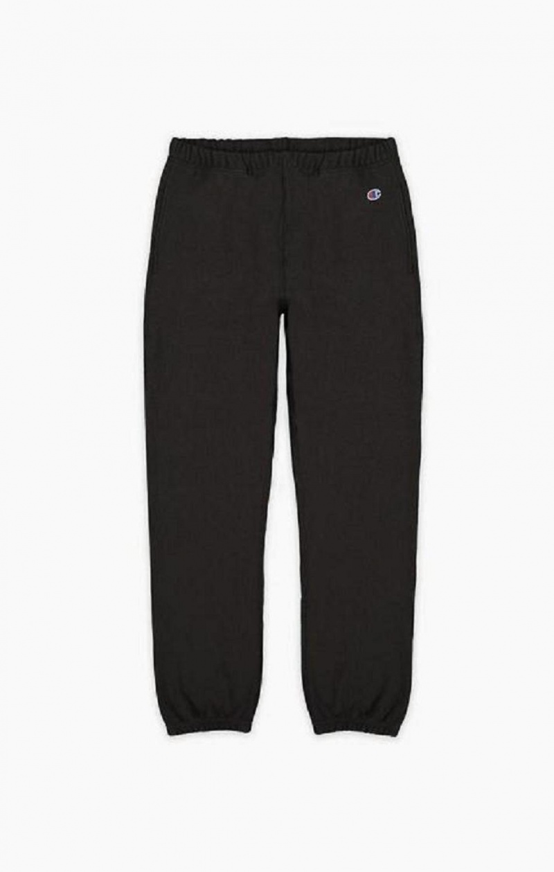 Champion Stretch Reverse Weave Joggers Női Jogger Nadrág Fekete | 5493-CPIHE