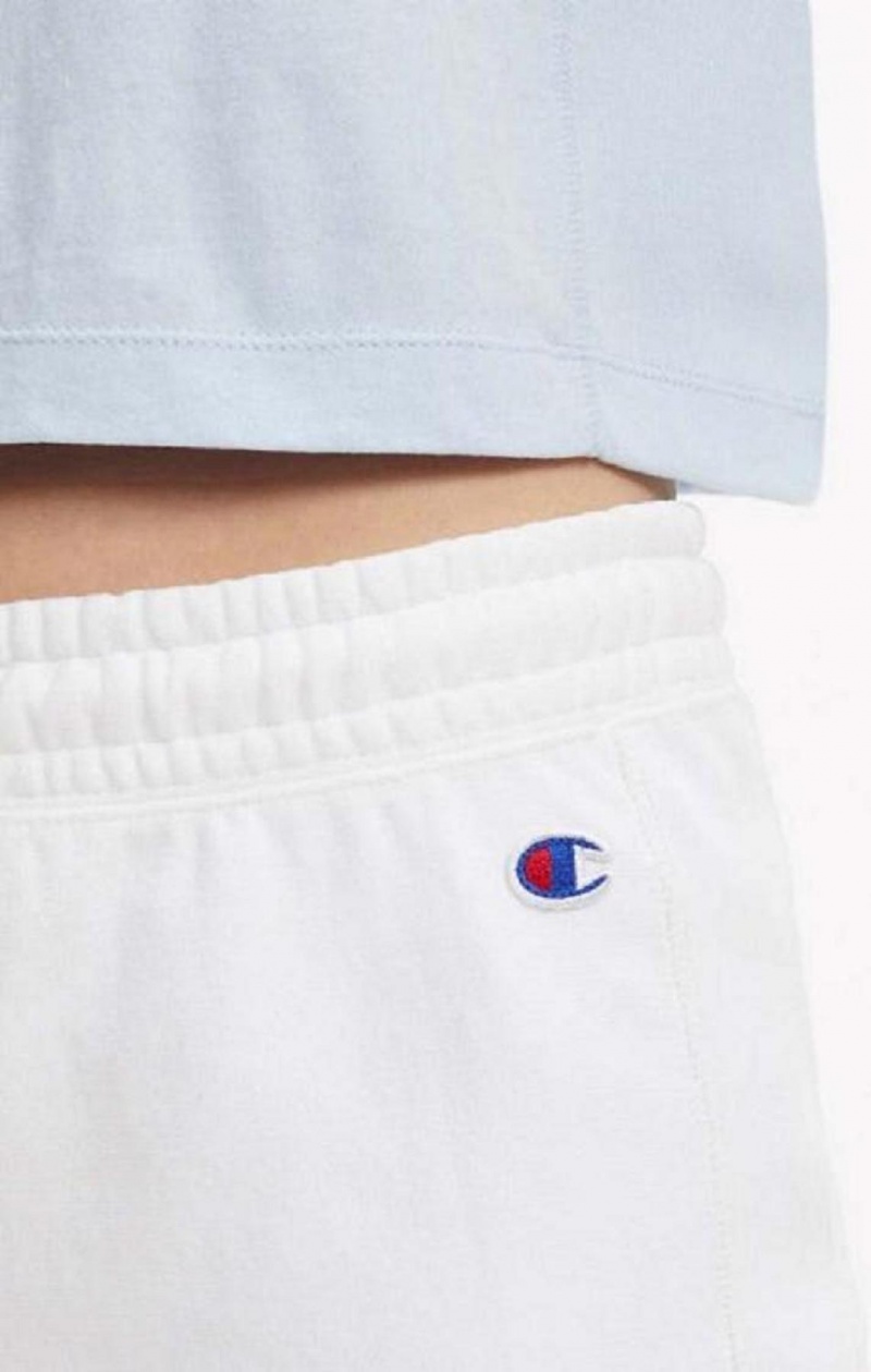 Champion Stretch Reverse Weave Sweat Skirt Női Szoknya Fehér | 3248-AZWNH