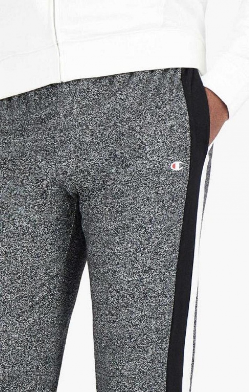 Champion Stripe Insert Cuffed Joggers Férfi Jogger Nadrág Sötétszürke | 9623-XHWMV