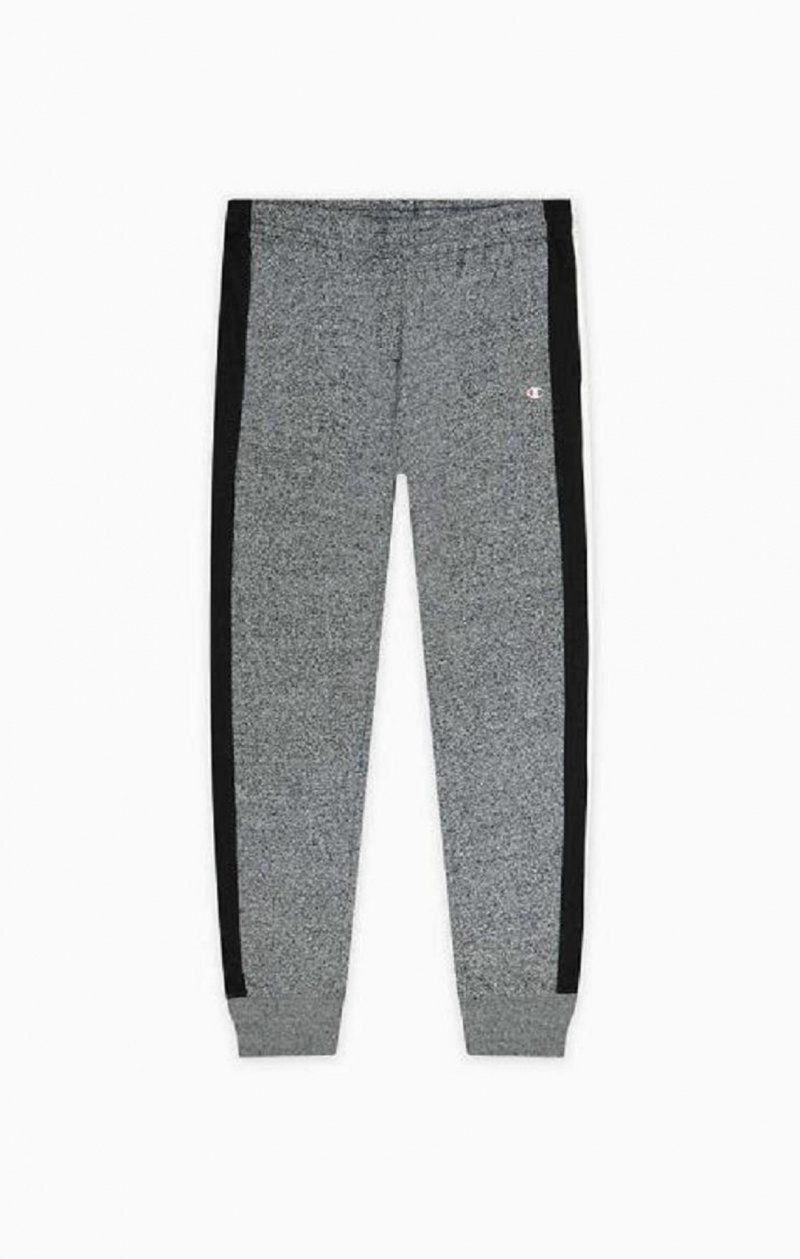 Champion Stripe Insert Cuffed Joggers Férfi Jogger Nadrág Sötétszürke | 9623-XHWMV