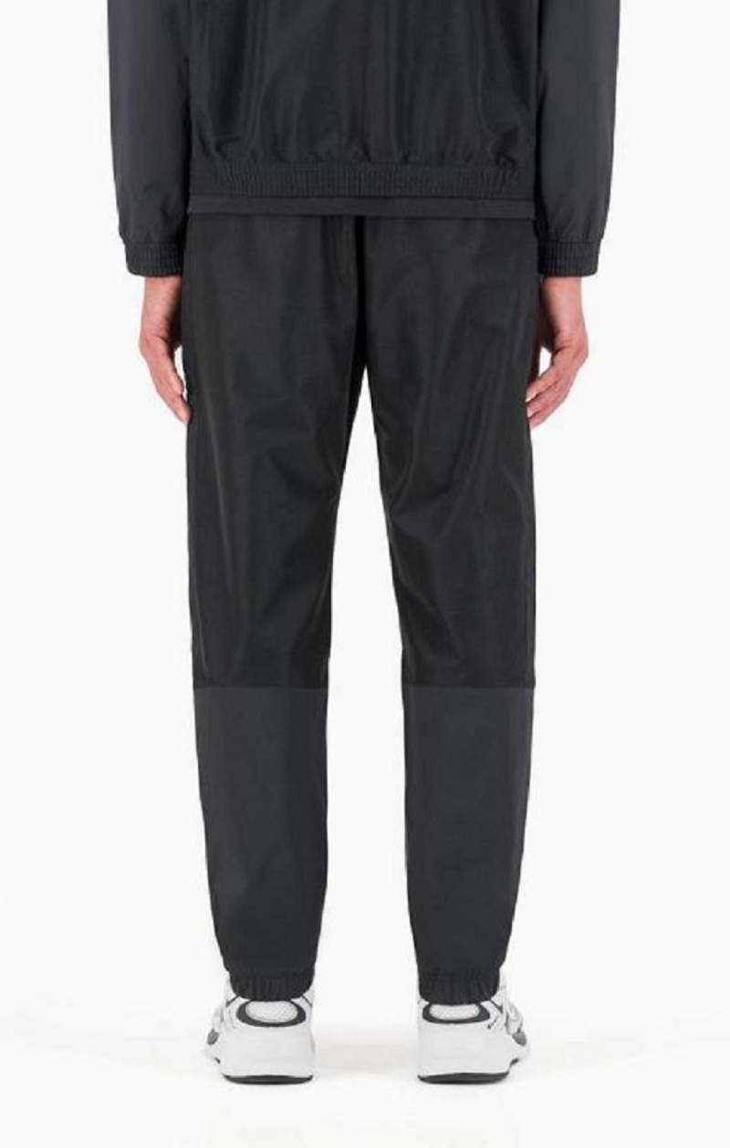 Champion Tonal Panel Tracksuit Trousers Férfi Melegítő Fekete | 6349-AVWBM