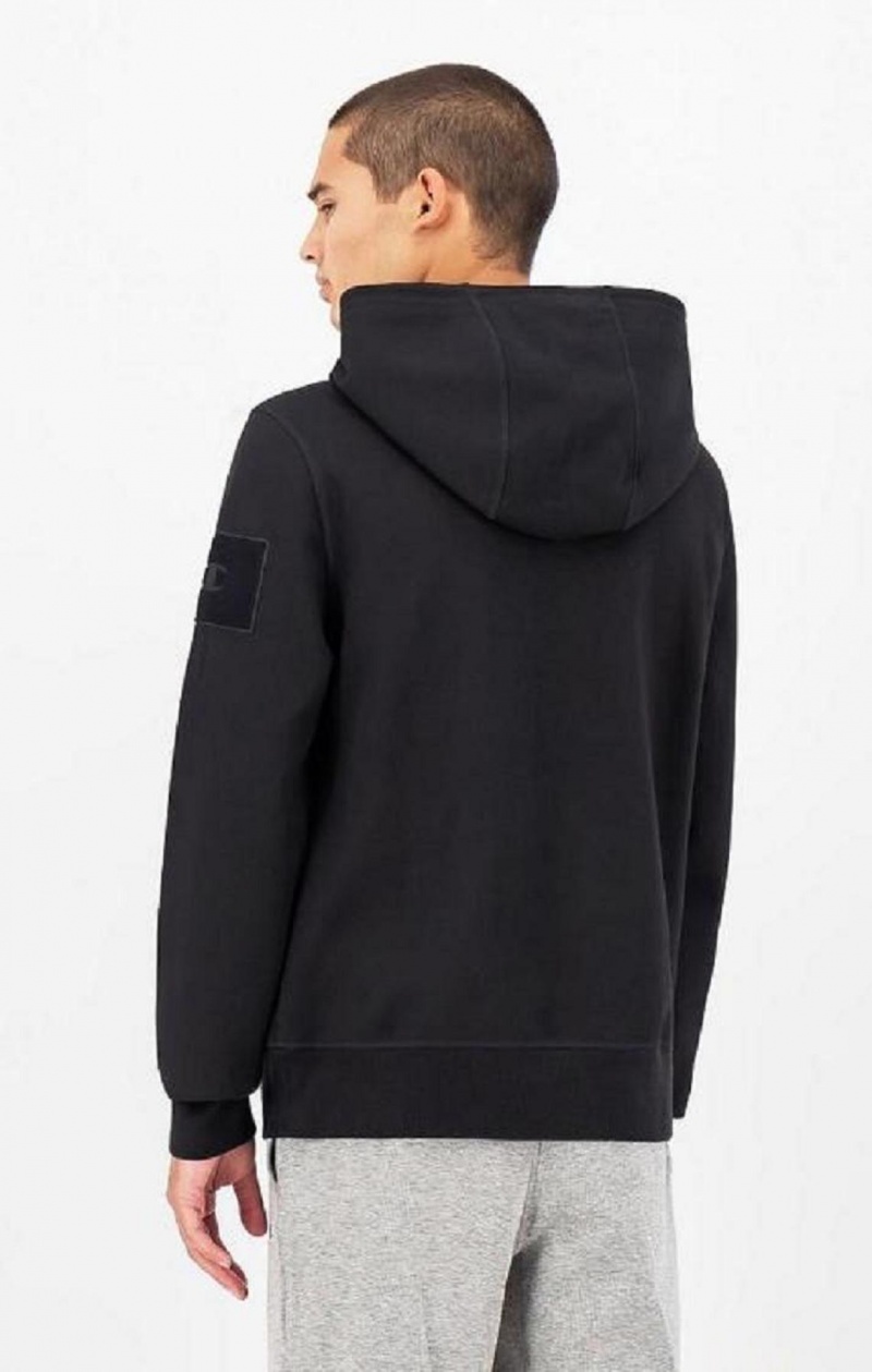 Champion Ultimate Gaming Hoodie Férfi Kapucnis Pulóver Fekete | 3275-CQSWM