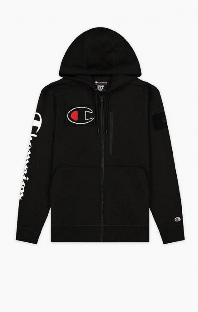 Champion Ultimate Gaming Hoodie Férfi Kapucnis Pulóver Fekete | 4279-FWEHM