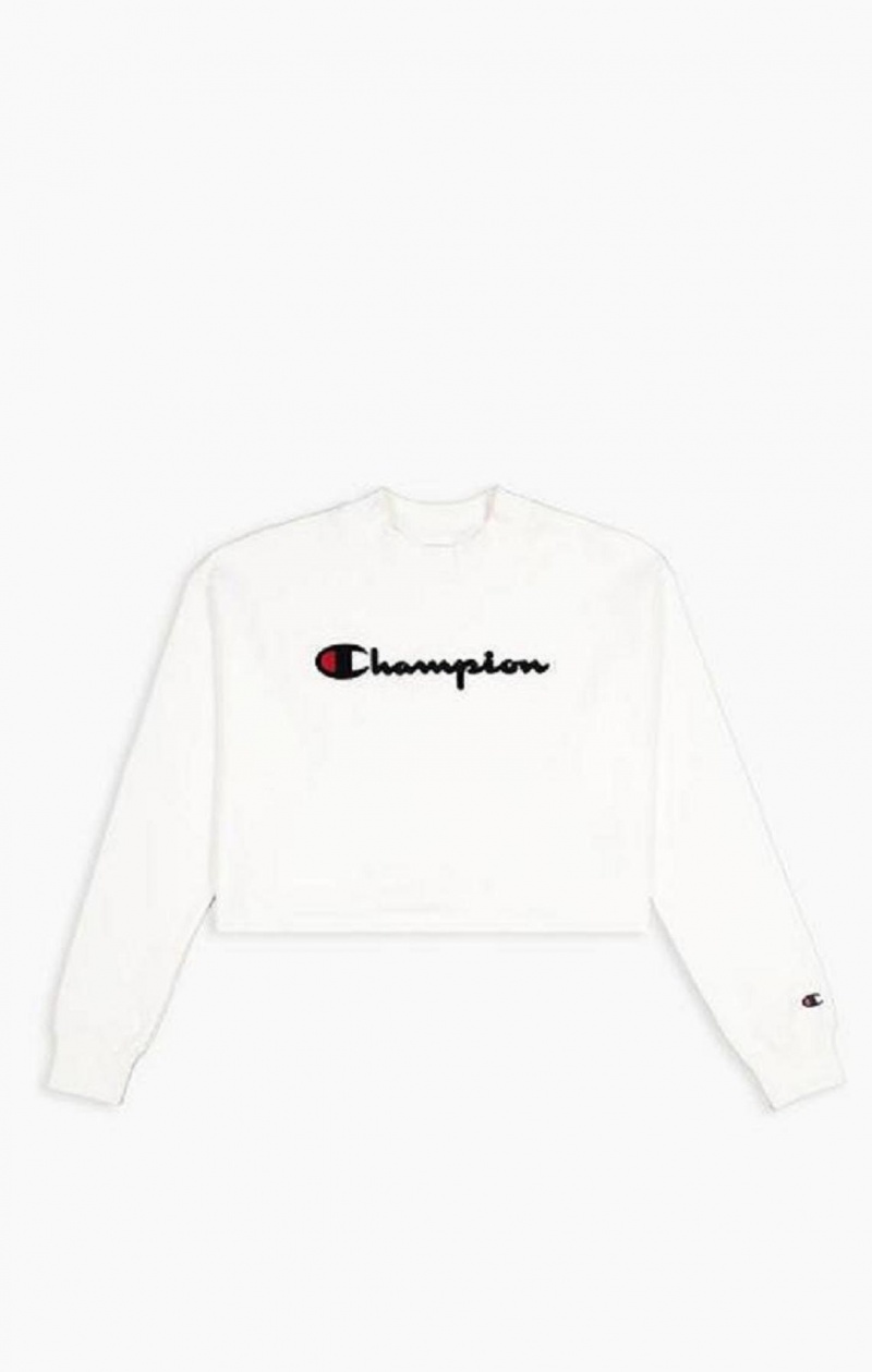 Champion Velvet Script Logo High Neck Sweatshirt Női Pulóverek Rózsaszín | 8937-DWOQR