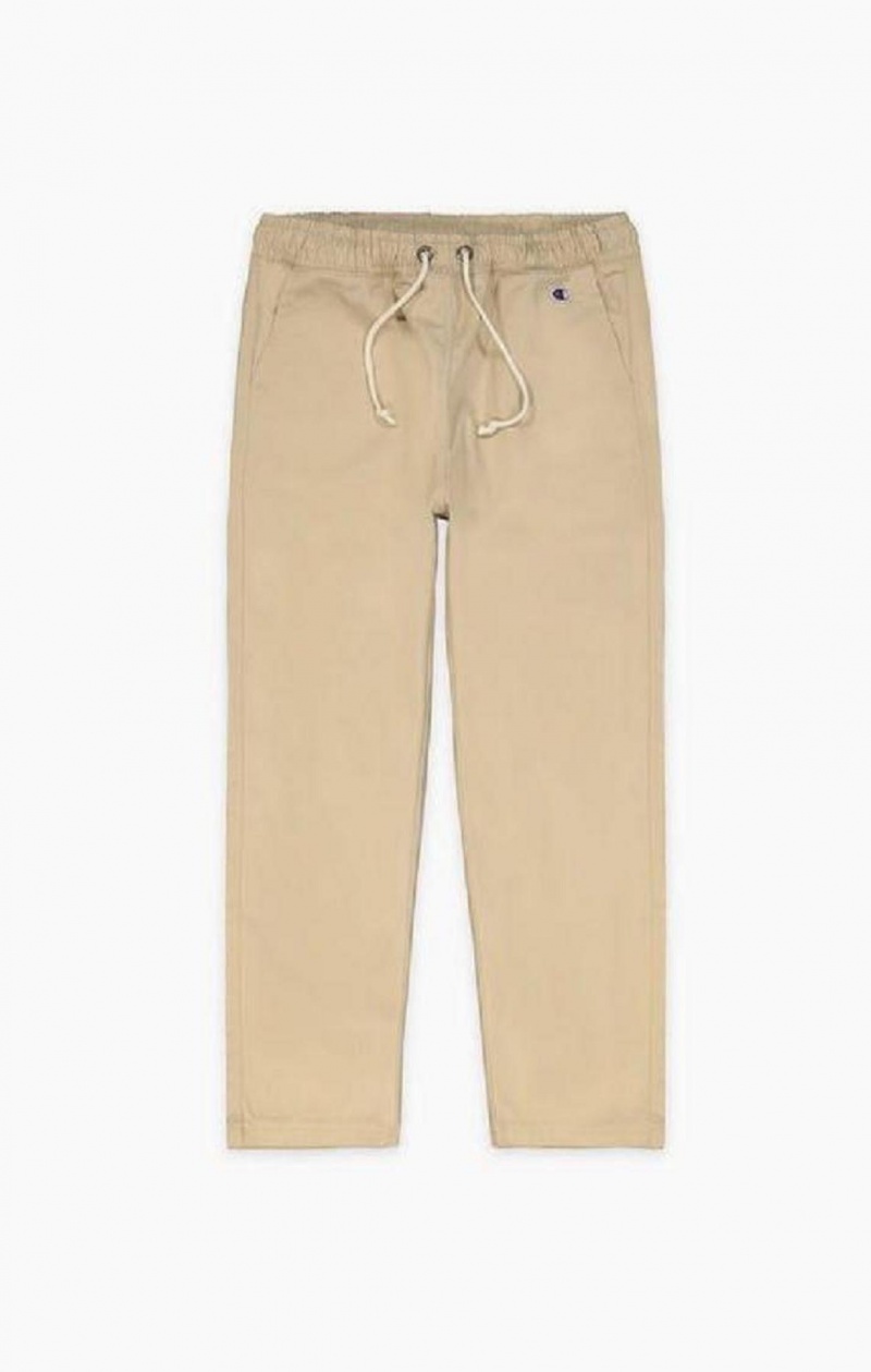 Champion Woven Tapered Chino Pants Női Jogger Nadrág Bézs | 9857-JEVIC