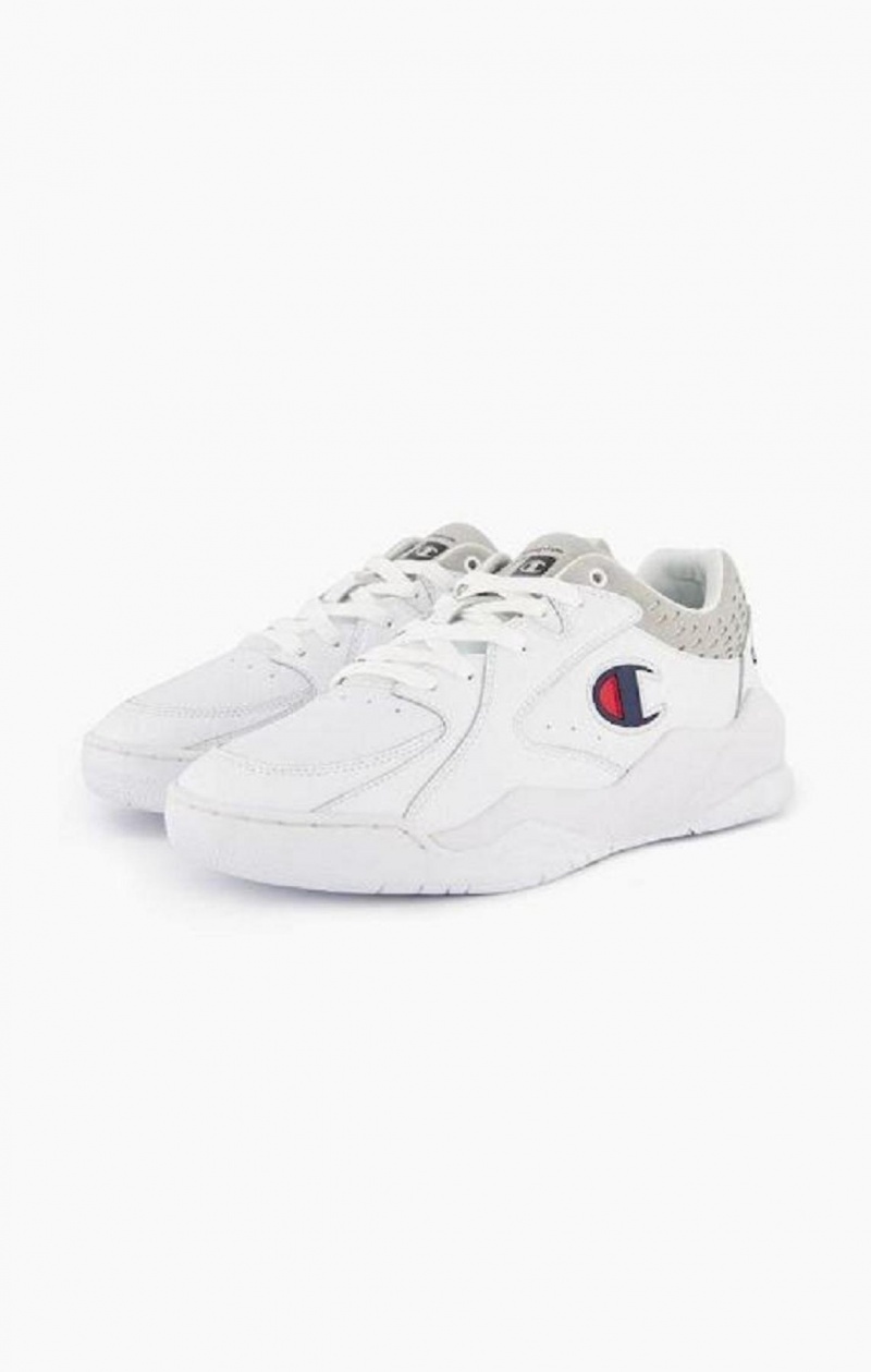 Champion Zone Low Trainers Férfi Edzőcipő Fehér | 6027-BMZVO