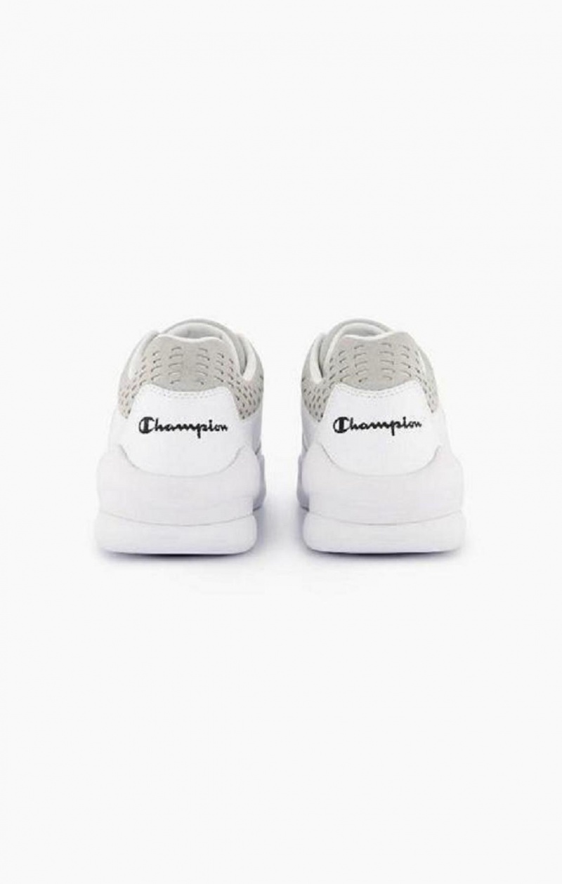 Champion Zone Low Trainers Férfi Edzőcipő Fehér | 6027-BMZVO