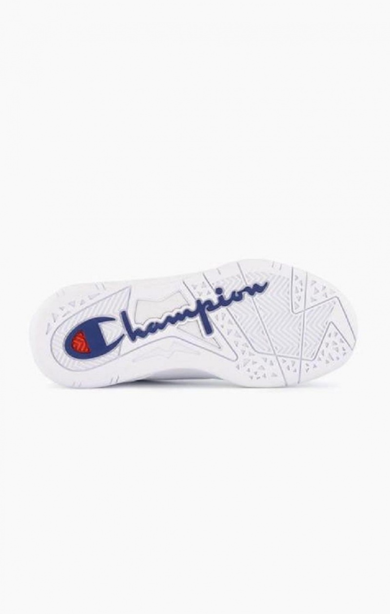 Champion Zone Mid Trainers Női Edzőcipő Fehér | 6489-ZTHGL