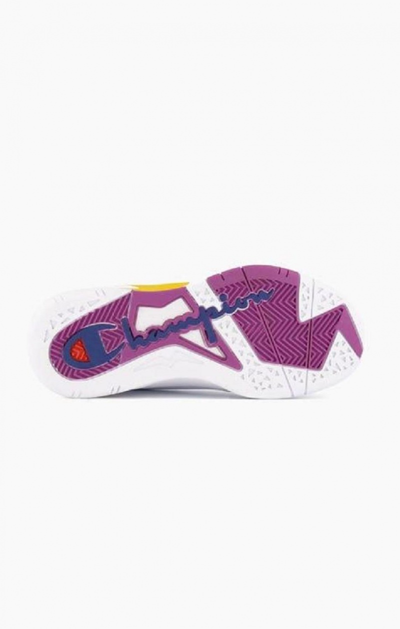 Champion Zone Mid Trainers Női Edzőcipő Fehér | 4913-IBACT