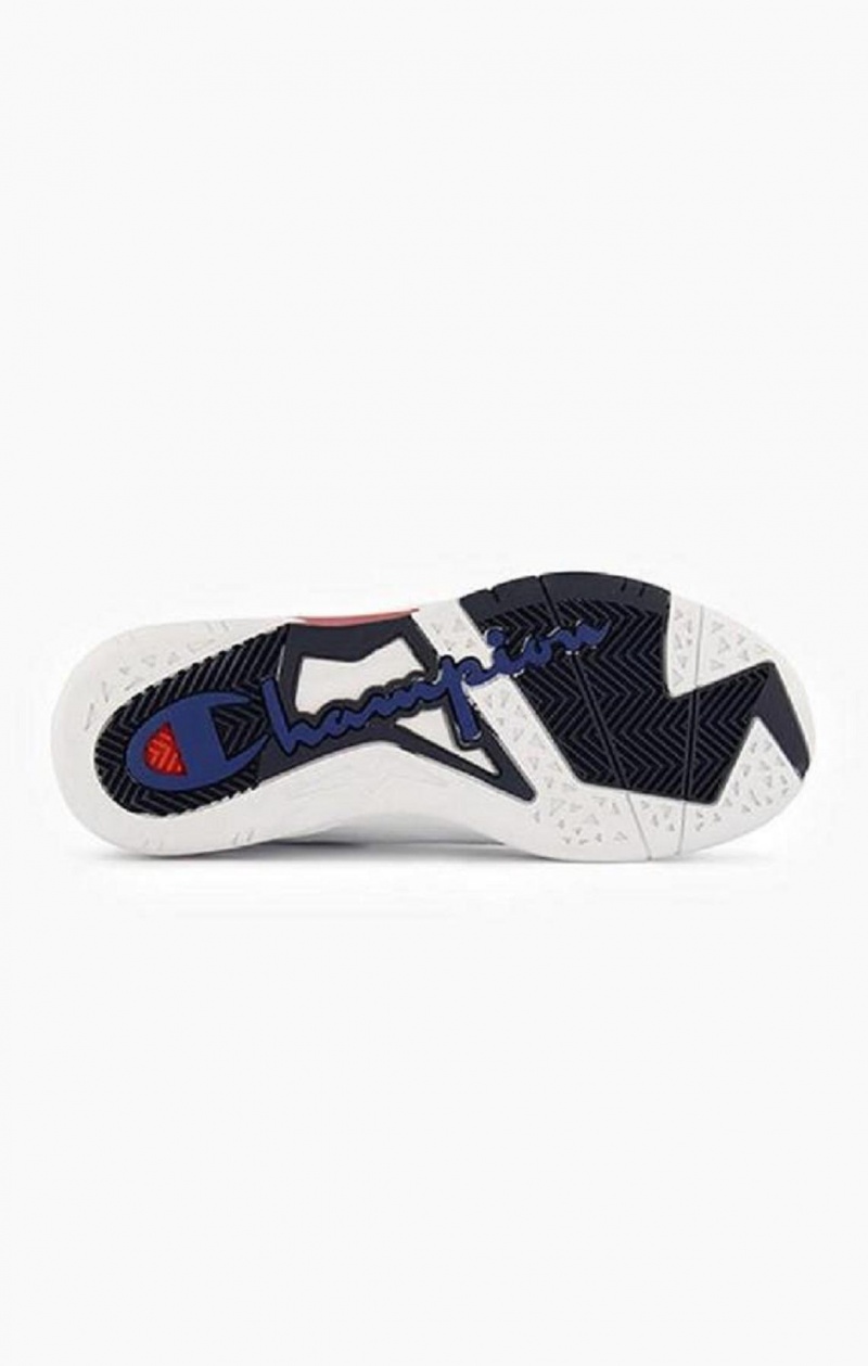 Champion Zone Mid - Century Edition Trainers Férfi Edzőcipő Fehér | 4781-YNJKS